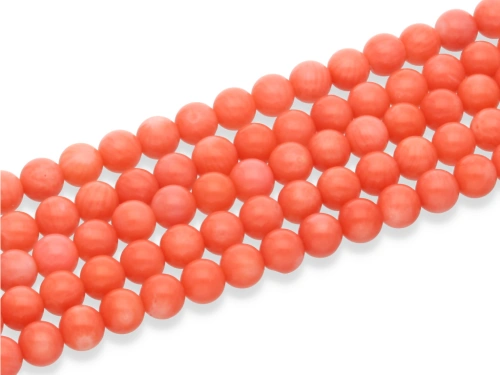 Koral pomarańczowy "kulka" 6 mm [~19cm]