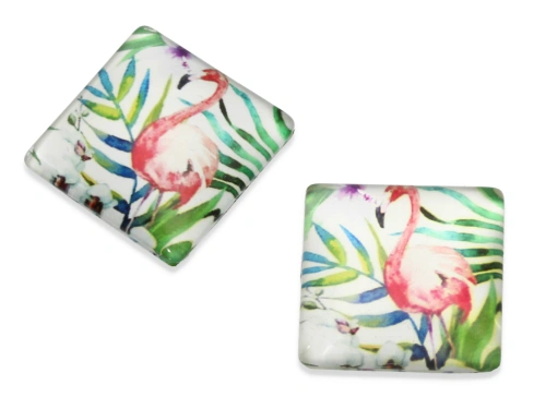 Kaboszon szklany 20 x 20 mm [1szt.]