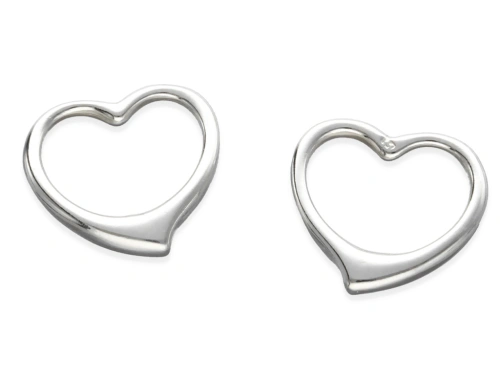 Zawieszka "serce ramka" 14,5 x 13,5 mm AG-925 [1szt.]