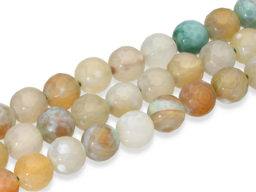 Agat kulka fasetowana ok.10mm [~18cm]