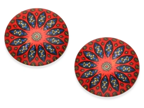 Kaboszon szklany 25 mm [1szt.]