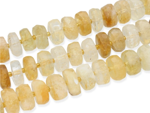 Cytryn plasterek fasetowany ok.8x15mm [~20cm]