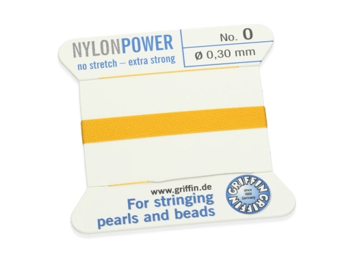 Nici nylonowe z igłą ⌀0,3mm [op.2m]