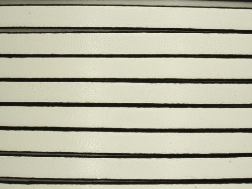 Rzemień naturalny płaski 5x1,8mm popielaty [20cm]