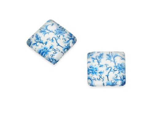 Kaboszon szklany 12x12mm model 230 [1szt.]