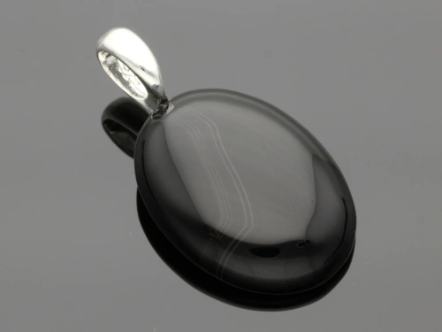 Sardonyks kaboszon ok.40x30mm [1szt.]