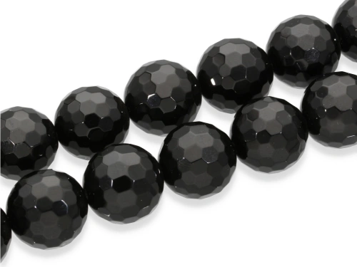 Onyks kulka fasetowana ok.18mm [1szt.]