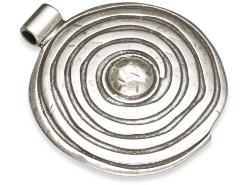 Wisior "spirala" 90 x 80 mm [1szt.]