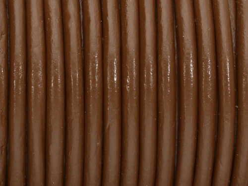 Rzemień naturalny okrągły 3 mm [1m]