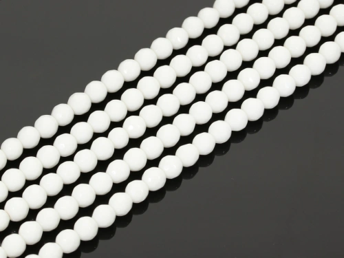 Jadeit synt. kulka fasetowana ok.6mm [~37cm]