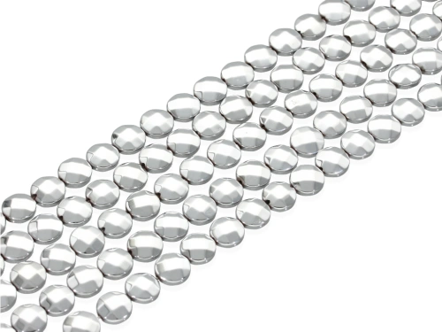 Hematyt pastylka fasetowana ok.8,4mm [~19cm]