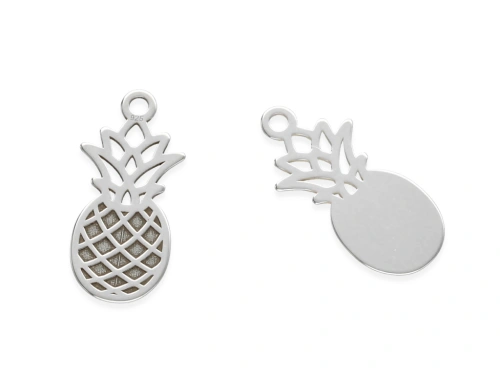 Zawieszka "ananas" 16,5 x 7,5 mm AG-925 [1szt.]