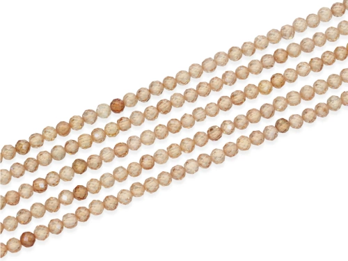 Cyrkonia (B) kulka fasetowana ok.4mm [~37cm]