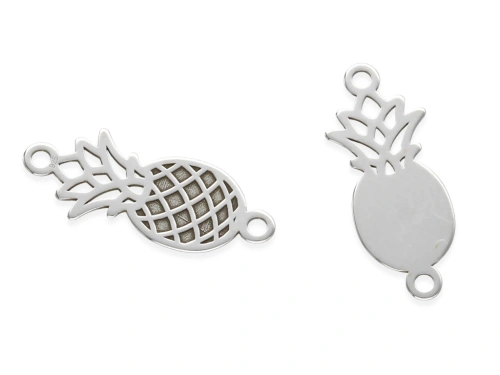 Łącznik "ananas" 18,5 x 7,5 mm AG-925 [1szt.]