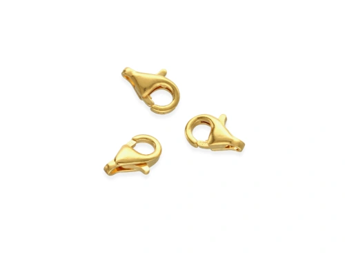 Zapięcie karabińczyk 8 mm AG-925+Au [1szt.]