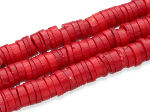 Koral bambusowy plasterki  2x10-3,5x10mm [~18cm]