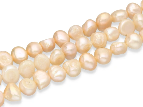 Perła słodkowodna "baroque" ~ 8-9mm [~18cm]