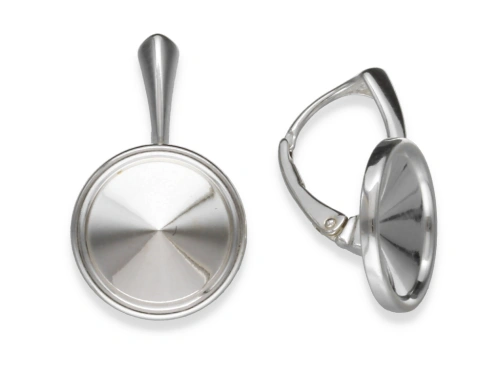 Bigle zamknięte pod rivoli 12 mm AG-925 [2szt.]