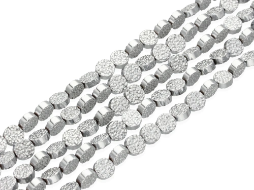 Hematyt druzy moneta ok.8,4mm [~19cm]