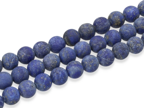 Lapis lazuli mat kulka ok.8,7mm [~39cm]