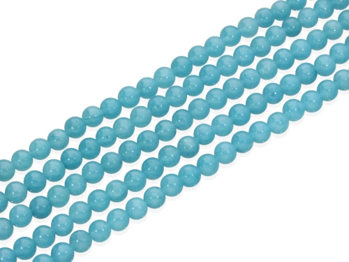 Kwarc gąbczasty kulka ok.6,5mm [~38cm]