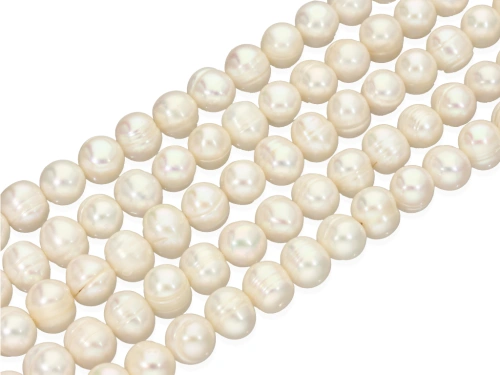 Perła słodkowodna potato ok.10x11mm [~38-39cm]
