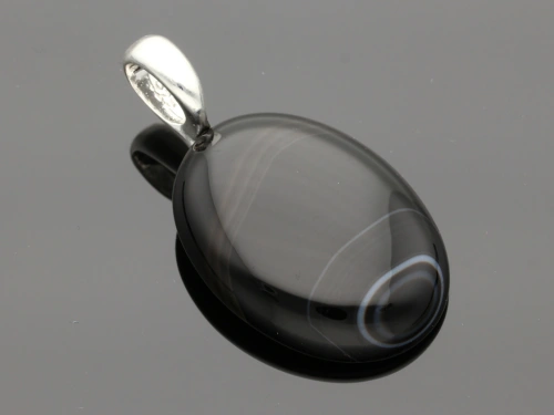 Sardonyks kaboszon ok.40x30mm [1szt.]