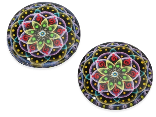 Kaboszon szklany 25 mm [1szt.]