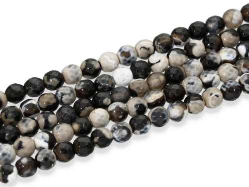 Agat płonący kulka ok.6mm [~18cm]