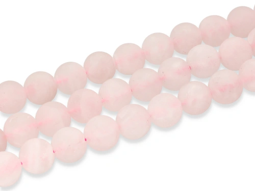 Kwarc różowy kulka ok.10mm [~20cm]