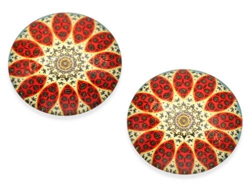 Kaboszon szklany 25 mm [1szt.]