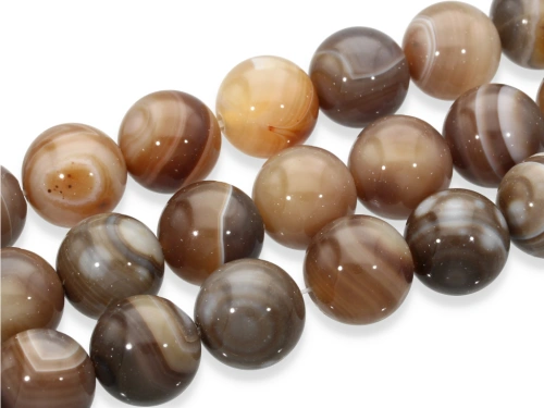 Agat pasiasty kulka ok.16,3mm [~19cm]