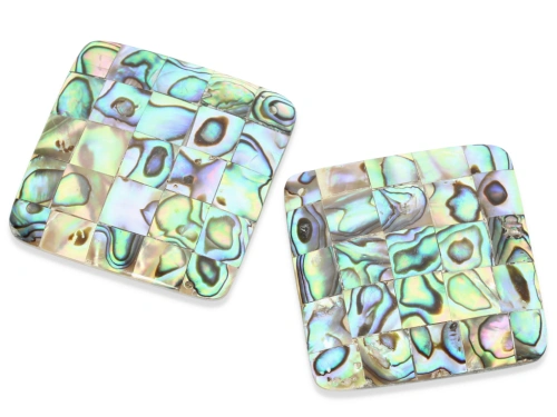 Muszla abalone "romb" 46 x 46 mm [1szt.]