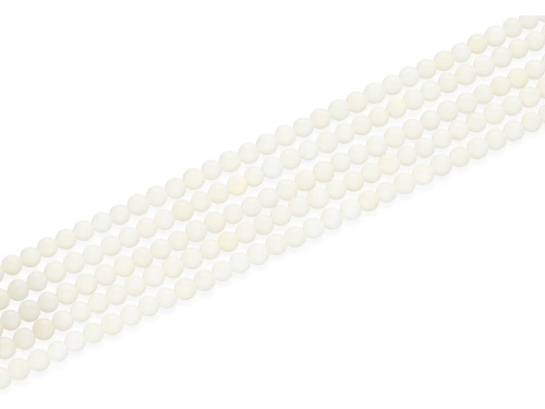 Koral biały kulka ok. 3,5mm [~40cm]