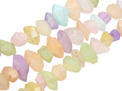 Kwarc bryłka ok.8x10/12x18mm [~40cm]