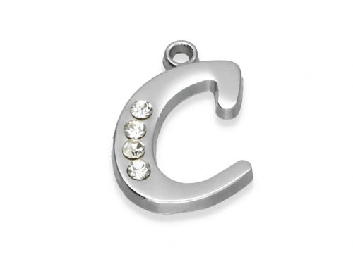 Zawieszka "literka C" 22 x 15 mm [1szt.]